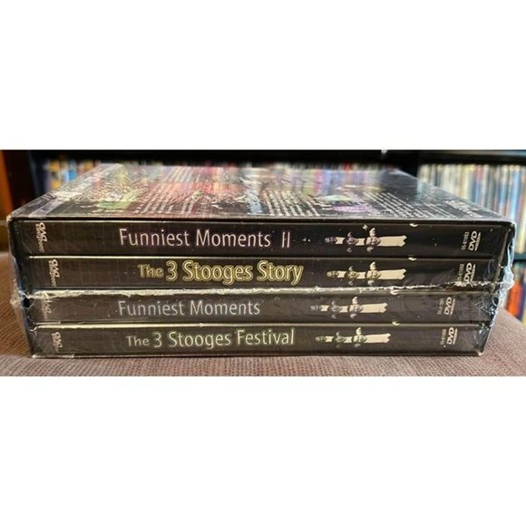 The Three Stooges Festival (DVD, 2000, 4-Disc Set) - New - Picture 3 of 4
